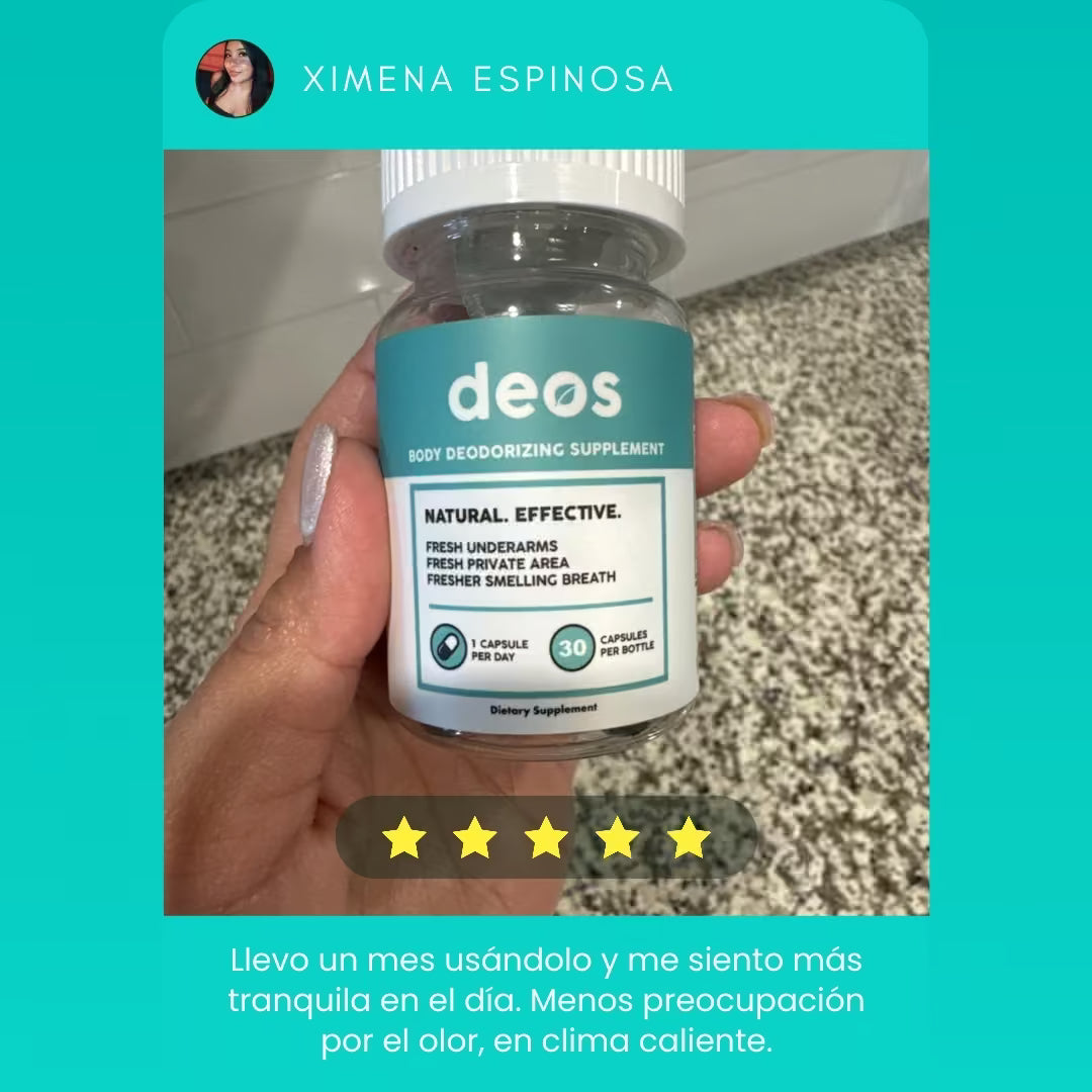 2x1 DEOS: DESODORIZANTE INTERNO, ADIÓS CHUCHA Y TUFO