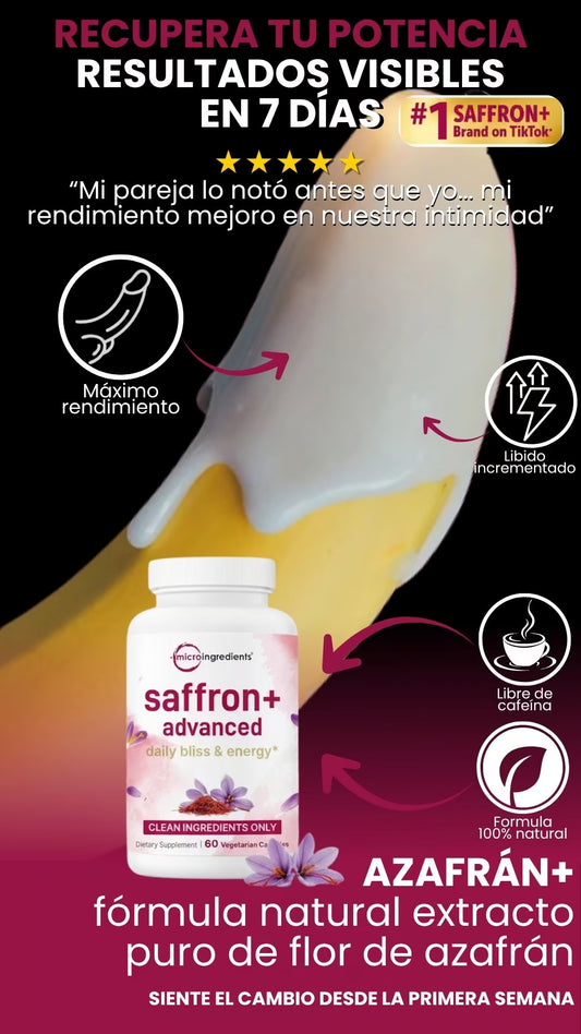 🔥AZAFRÁN+🔥 EL SUPERALIMENTO ANCESTRAL QUE TODO HOMBRE NECESITA