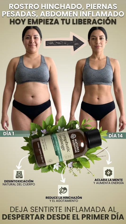 🔥DRENADOR LINFÁTICO🔥 Reduce volumen visible en cuestión de días