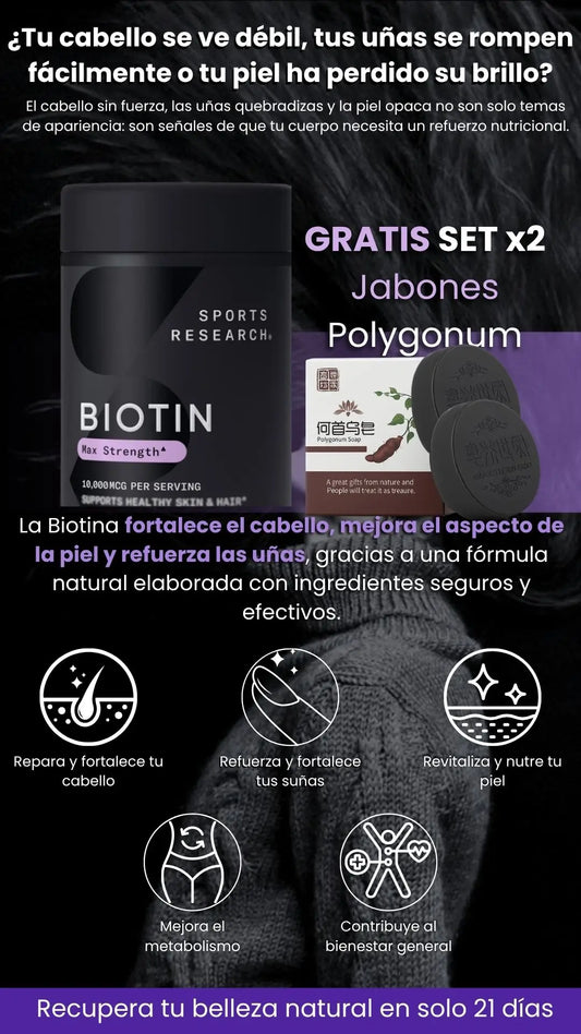 RECONOCIDO COMO EL #1 POR BRINDAR RESULTADOS VISIBLES Y DURADEROS 🔥 LLEVA GRATIS 2 JABONES POLYGONUM 🔥